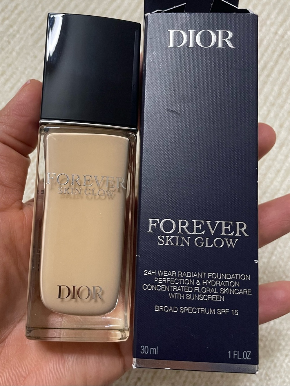 Dior Forever Skin Glow Foundation — 2W